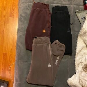 Nike acg sweatpants bundle